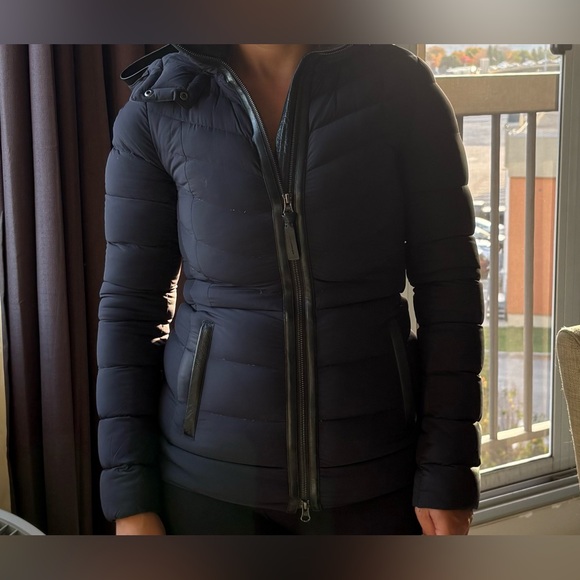 Mackage Jackets & Blazers - Mackage Navy Puffer Jacket xsmall 90% goose feather